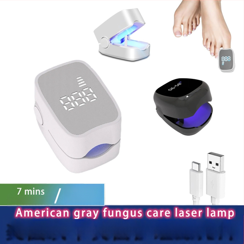 Nešiojama UV nagų terapijos lempa skirta grybelių gydymui ir valymui, fototerapija