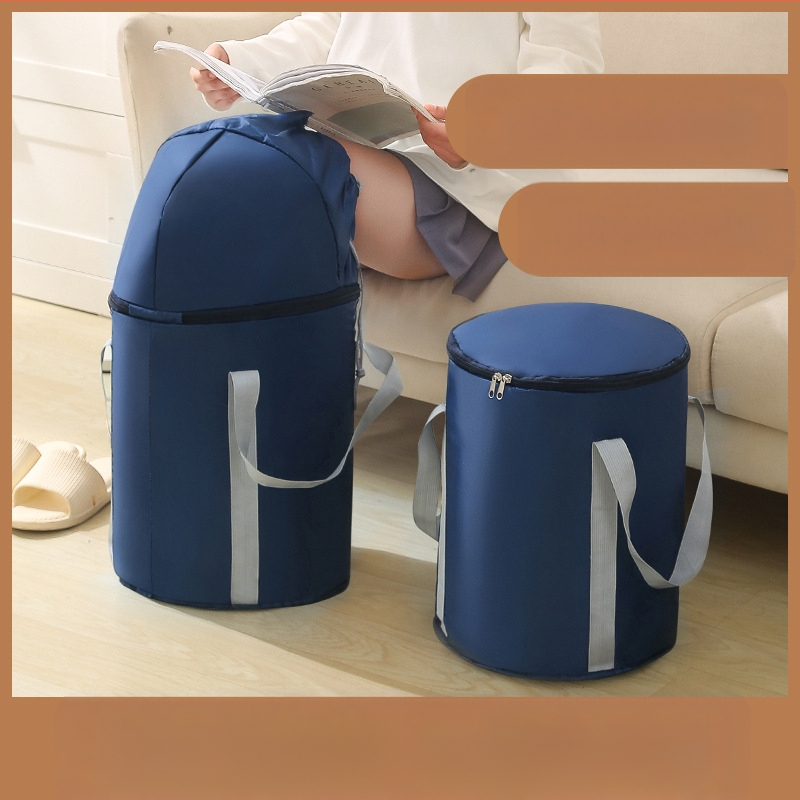 Beisi φορητός κάδος μπάνιου για τα πόδια – διπλός σχεδιασμός, πτυσσόμενος, ανυψωμένες πλευρές, Twill 210d υλικό, για βύθισμα ποδιών ενηλίκων