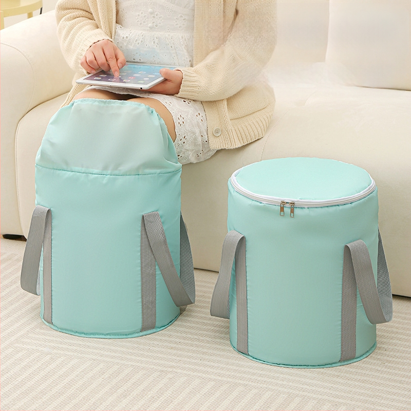 Διπλούμενο λουτρό ποδιών από Twill για ποδόλουτρο, φορητή πενταεπίπεδη κατασκευή, μάρκα Tide