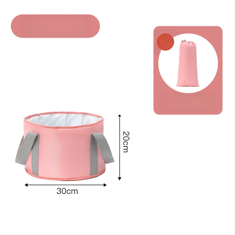 Διπλούμενο λουτρό ποδιών από Twill για ποδόλουτρο, φορητή πενταεπίπεδη κατασκευή, μάρκα Tide