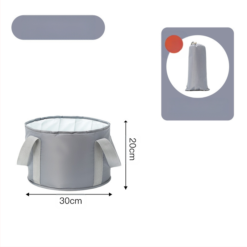 Διπλούμενο λουτρό ποδιών από Twill για ποδόλουτρο, φορητή πενταεπίπεδη κατασκευή, μάρκα Tide