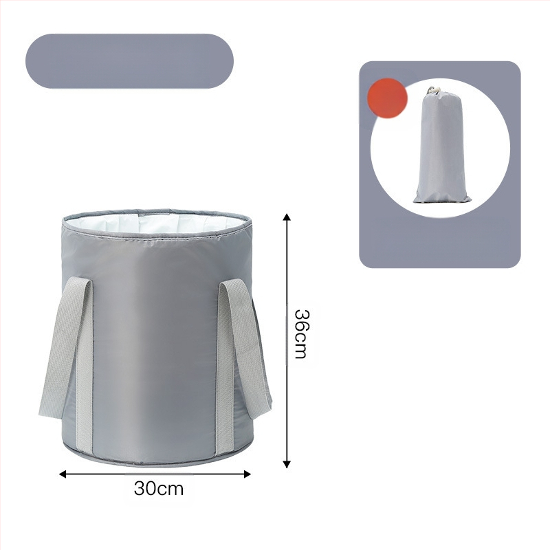 Διπλούμενο λουτρό ποδιών από Twill για ποδόλουτρο, φορητή πενταεπίπεδη κατασκευή, μάρκα Tide