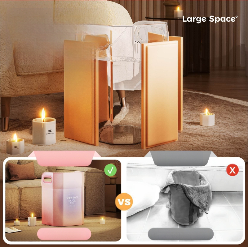 Φορητός κάδος ποδιών για μπάνιο με βαθιά κατασκευή μέχρι τα μοσχάρια, PVC, αναδιπλούμενος και εύκολος στην αποθήκευση, κατάλληλος για ενήλικες