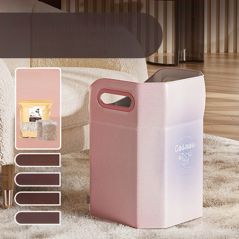 Φορητός κάδος ποδιών για μπάνιο με βαθιά κατασκευή μέχρι τα μοσχάρια, PVC, αναδιπλούμενος και εύκολος στην αποθήκευση, κατάλληλος για ενήλικες