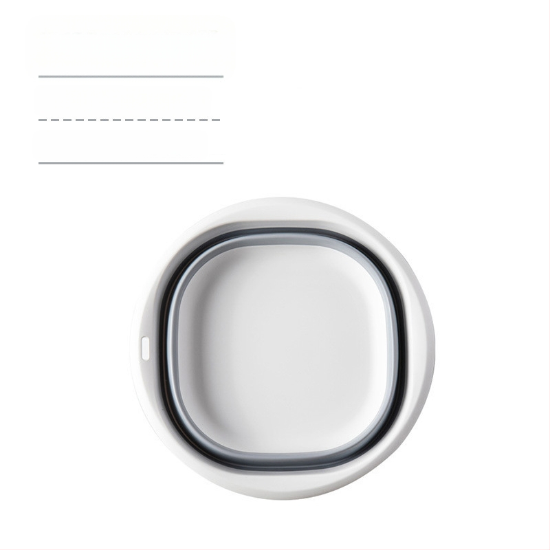 Sklopiva udubljena umivaonica za dom i putovanja – prenosna, od netkanog materijala