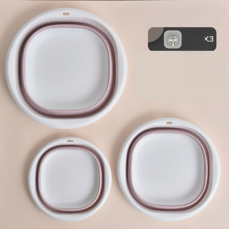 Sklopiva udubljena umivaonica za dom i putovanja – prenosna, od netkanog materijala