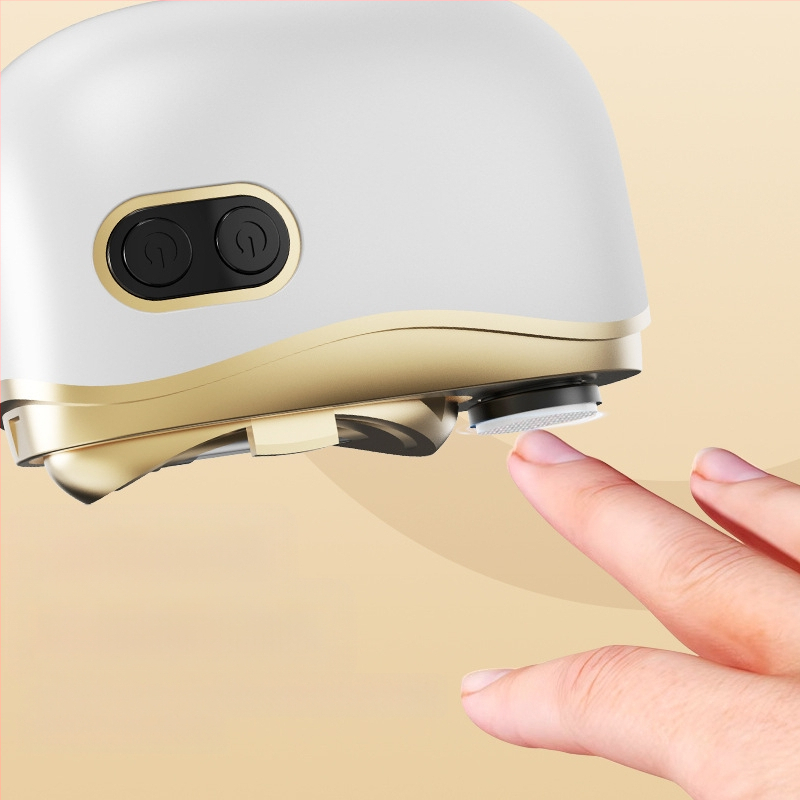 Dvi funkcijų elektrinis nagų poliravimo – namų naudojimui, ABS + nerūdijantis plienas, matmenys 8.8 x 7.2 cm, svoris 120 g, 400 mAh baterija