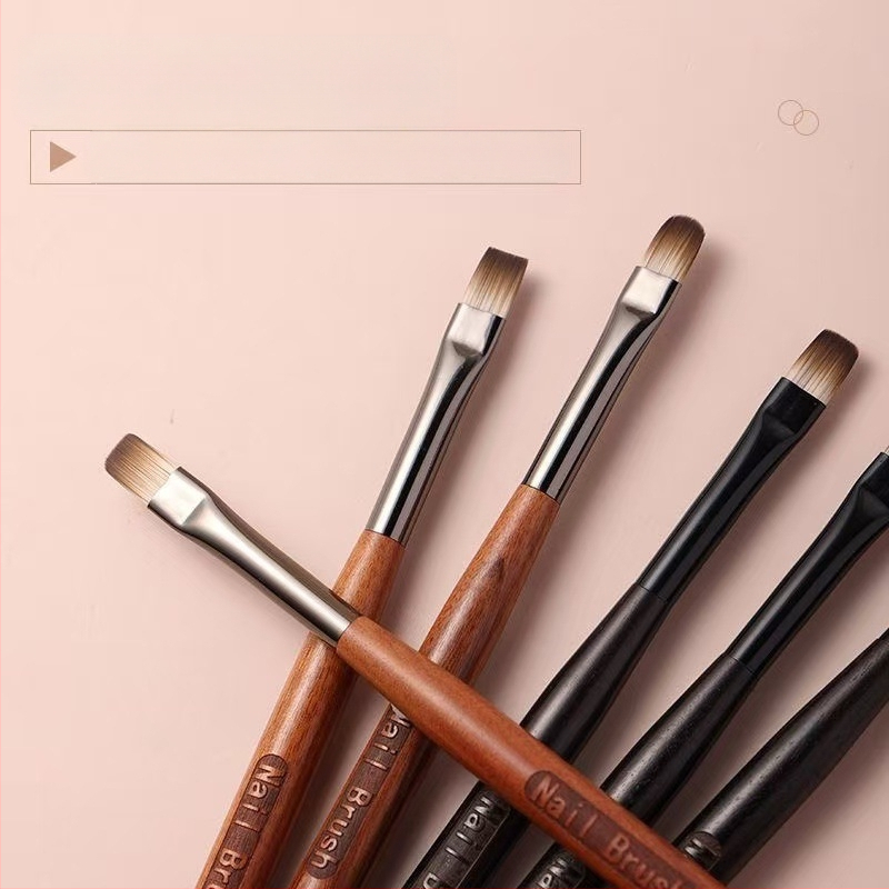 Sandelkoka nagu otu komplekts ar garām koka rokturiem, 6 gab., izcelsme Jiangxi