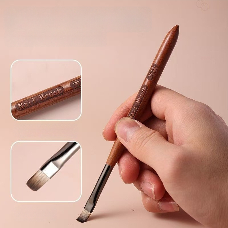 Sandelkoka nagu otu komplekts ar garām koka rokturiem, 6 gab., izcelsme Jiangxi