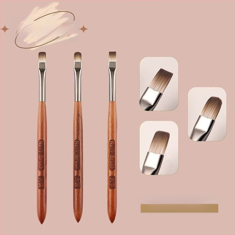 Sandelkoka nagu otu komplekts ar garām koka rokturiem, 6 gab., izcelsme Jiangxi