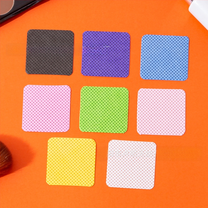 Valymo medvilniniai lakštai nagų valymui, didelė dėžutė, 1080 vienetų