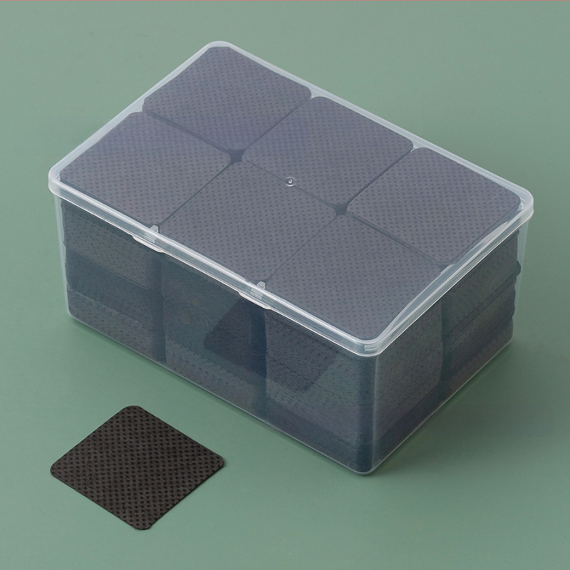 Valymo medvilniniai lakštai nagų valymui, didelė dėžutė, 1080 vienetų