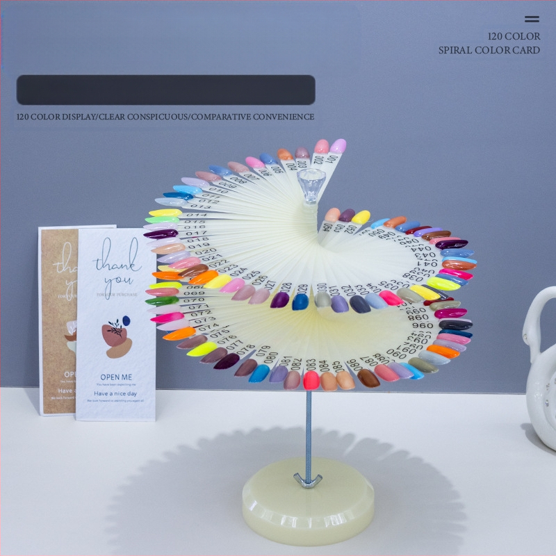 Nagu manikiūro demonstracinė plokštė iš GNDG, plastikas, OEM, 0,3 kg