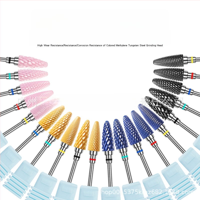 Nago šlifavimo galvutė iš lydinio ir keramikos – lengvam nagų ir negyvos odos pašalinimui, 1 vnt