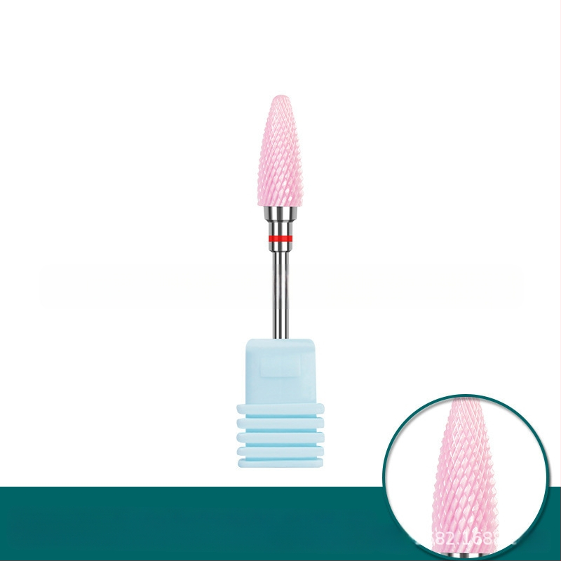 Nago šlifavimo galvutė iš lydinio ir keramikos – lengvam nagų ir negyvos odos pašalinimui, 1 vnt