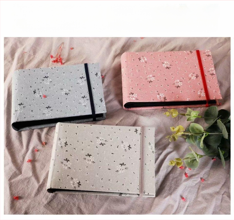 Fotoalbum s platnenim omotom, album sa slobodnim listovima, ljepilo stražnje uvezanje, 50 stranica, mogućnost prilagodbe