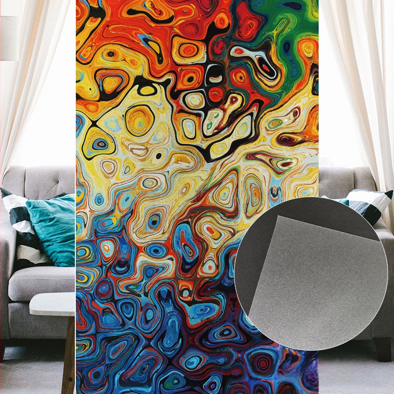 Φιλμ προστασίας ιδιωτικότητας παραθύρου – χωρίς κόλλα, ηλεκτροστατική τοποθέτηση, ματ διαφανές σχέδιο, μοντέρνο μινιμαλιστικό στυλ; Υλικό PVC • Διαθεσιμότητα προσαρμογής • Ένα φύλλο • Κατάλληλο για μπάνιο, σαλόνι, υπνοδωμάτιο, μπαλκόνι, εστιατόριο, εμπορικ