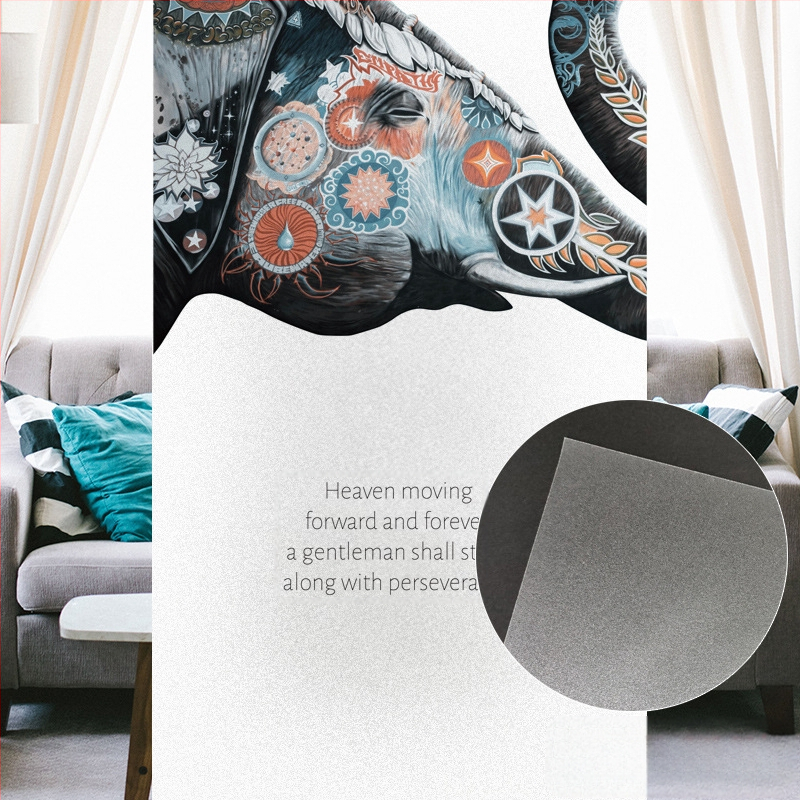 Φιλμ προστασίας ιδιωτικότητας παραθύρου – χωρίς κόλλα, ηλεκτροστατική τοποθέτηση, ματ διαφανές σχέδιο, μοντέρνο μινιμαλιστικό στυλ; Υλικό PVC • Διαθεσιμότητα προσαρμογής • Ένα φύλλο • Κατάλληλο για μπάνιο, σαλόνι, υπνοδωμάτιο, μπαλκόνι, εστιατόριο, εμπορικ