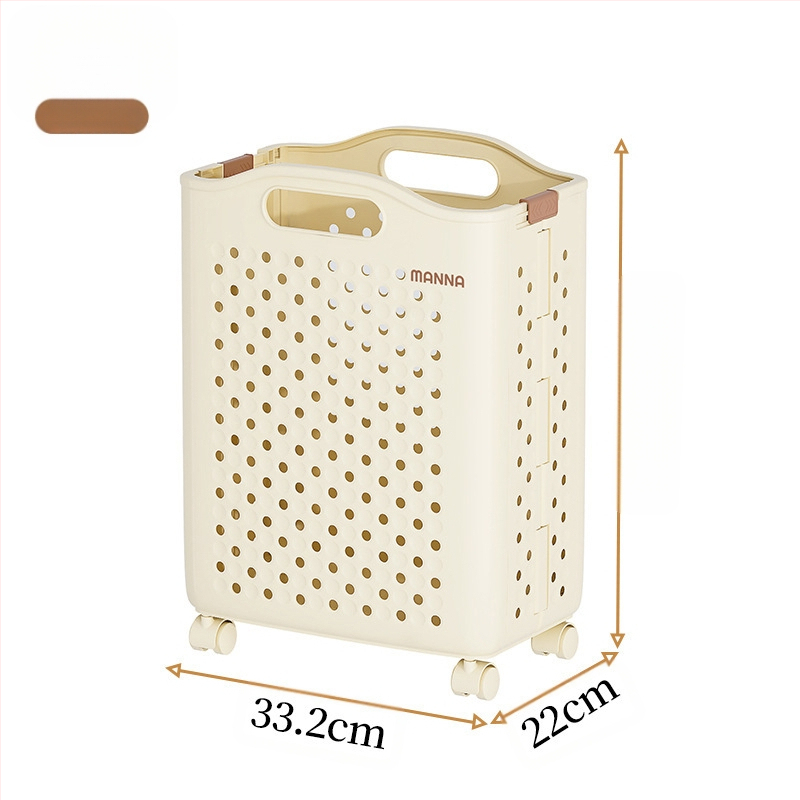 Literary sulankstomas skalbinių krepšys - PP medžiaga, šiuolaikiškas minimalistinis stilius, namų saugojimas, 1 vnt