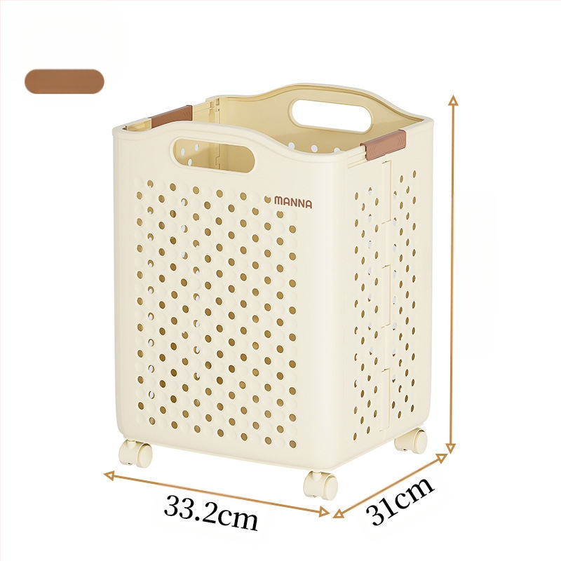 Literary sulankstomas skalbinių krepšys - PP medžiaga, šiuolaikiškas minimalistinis stilius, namų saugojimas, 1 vnt