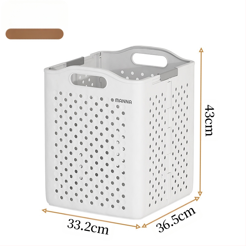 Literary sulankstomas skalbinių krepšys - PP medžiaga, šiuolaikiškas minimalistinis stilius, namų saugojimas, 1 vnt