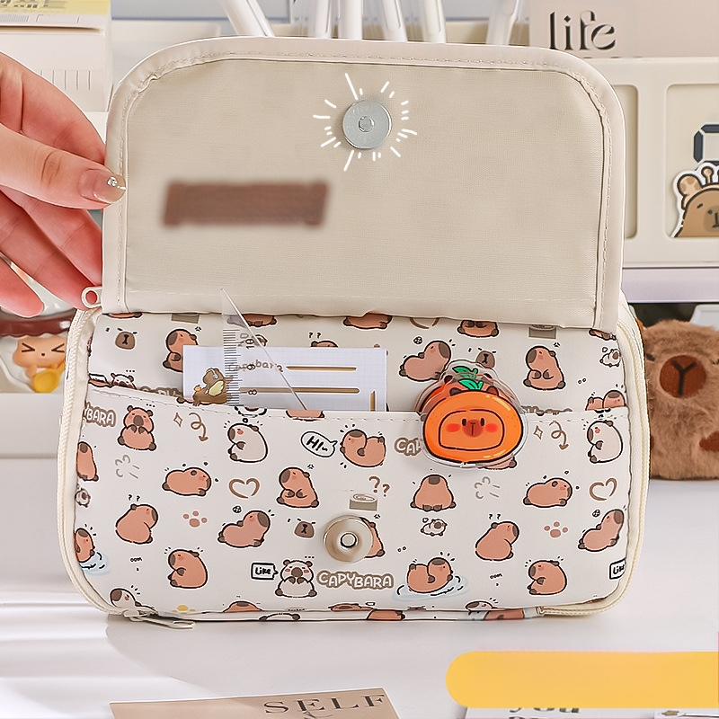 Pieštukų dėžutė | Prekės ženklas: Writing Pavilion; Medžiaga: Audinys; Lytis: Bendrai; Stilius: Korėjietiška versija