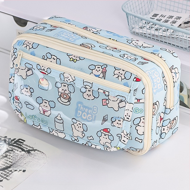 Pieštukų dėžutė | Prekės ženklas: Writing Pavilion; Medžiaga: Audinys; Lytis: Bendrai; Stilius: Korėjietiška versija