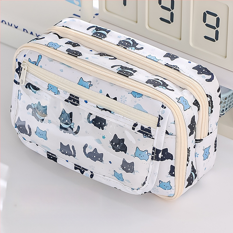 Pieštukų dėžutė | Prekės ženklas: Writing Pavilion; Medžiaga: Audinys; Lytis: Bendrai; Stilius: Korėjietiška versija