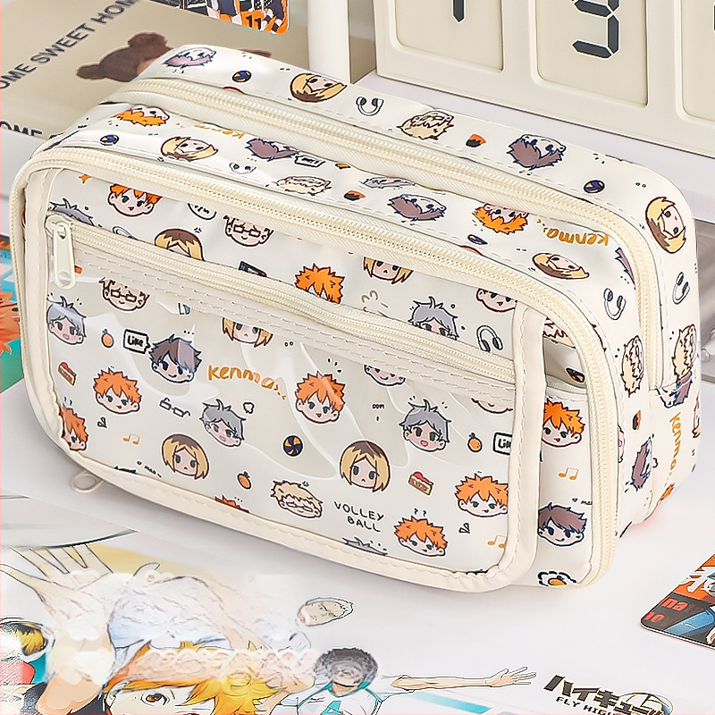 Pieštukų dėžutė | Prekės ženklas: Writing Pavilion; Medžiaga: Audinys; Lytis: Bendrai; Stilius: Korėjietiška versija