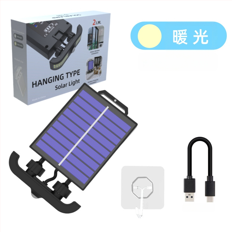 Lauko LED apšvietimas su klipu, saulės energija, modelis TJ85GY01, LED šviesos šaltinis, indukcinis jungiklis, veikimo laikas 6–12 val., šiuolaikiškas dizainas