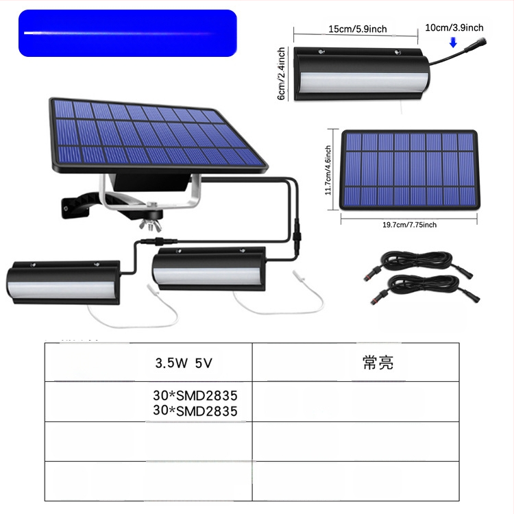 Saulės energijos pakabinamas šviestuvas su traukimo laidu – LED, IP65, 3W, 3,2V, 10000h, retro kiemo apšvietimas