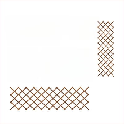 Medinis balkono gėlių laikiklis su vijų tinklu kopiančioms rožėms, grindinis stovas, pastoralaus stiliaus