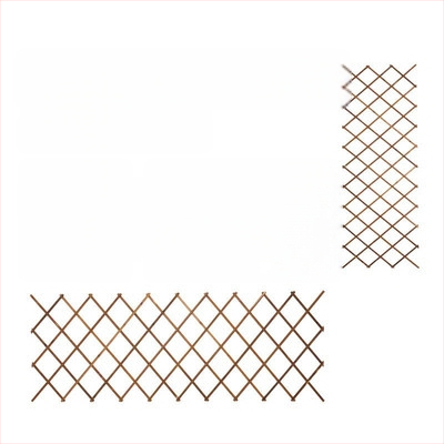 Medinis balkono gėlių laikiklis su vijų tinklu kopiančioms rožėms, grindinis stovas, pastoralaus stiliaus