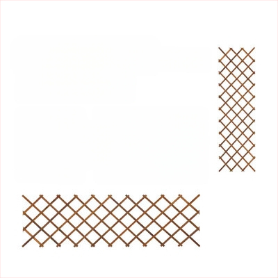 Medinis balkono gėlių laikiklis su vijų tinklu kopiančioms rožėms, grindinis stovas, pastoralaus stiliaus