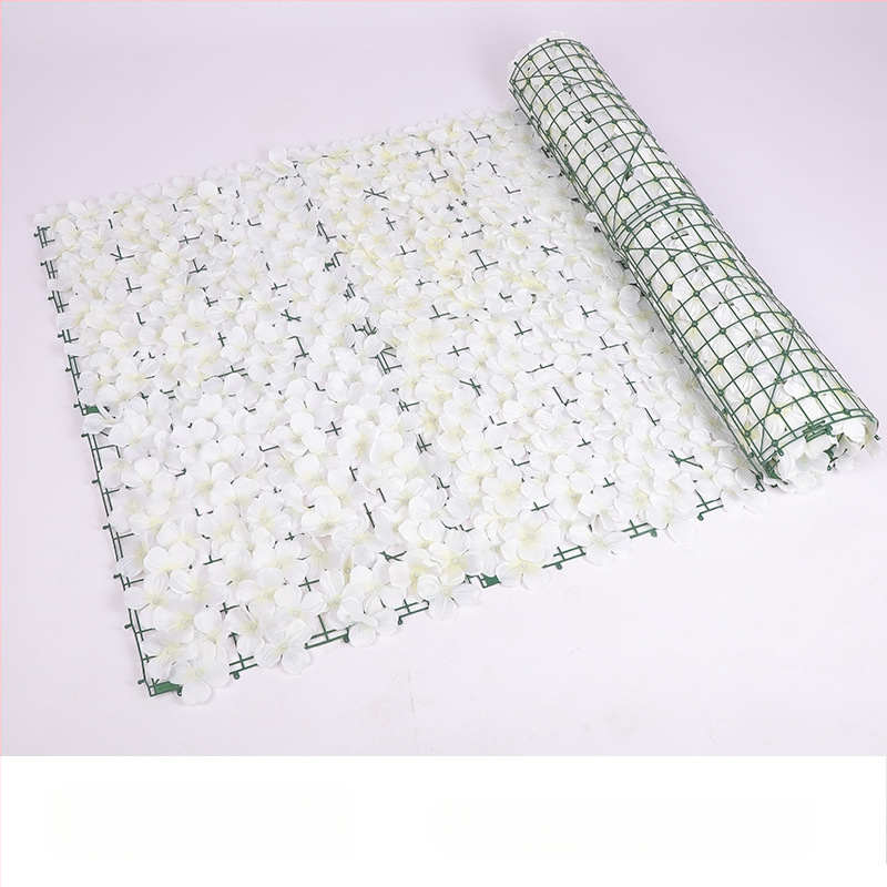 Dirbtinė tvora su žaliais pothoso lapais balkonui ir kiemui, plastikas, 50 cm aukštis