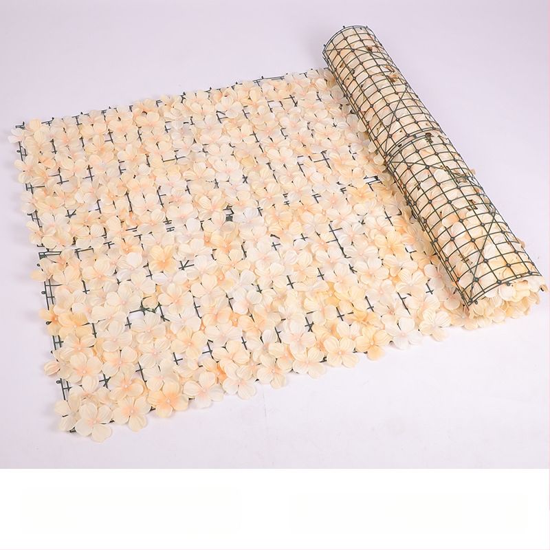 Dirbtinė tvora su žaliais pothoso lapais balkonui ir kiemui, plastikas, 50 cm aukštis