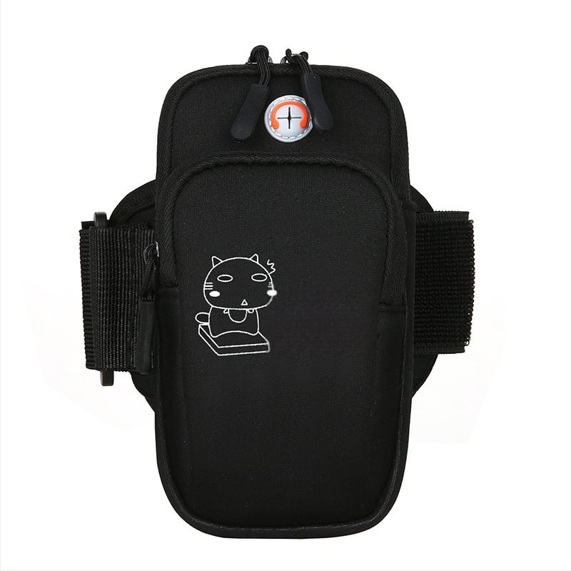 Telefona rokassoma skrējienam — ultra viegla, neilons, ģeometrisks raksts, ārējiem sporta veidiem