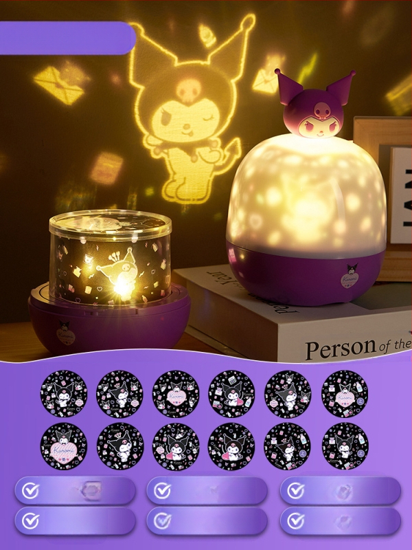 Projektor zvjezdanog neba noćna svjetlost za djecu, projekcija zvijezda i glazbeni zvuk, plastično kućište, za uzrast 4-6 godina