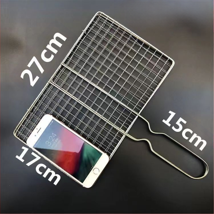 Griliai tinklui skirtas spaustukas, sulankstomas kvadratinis spaustukas iš plieno vielos, nerūdijančio plieno vielos spaustukas griliui