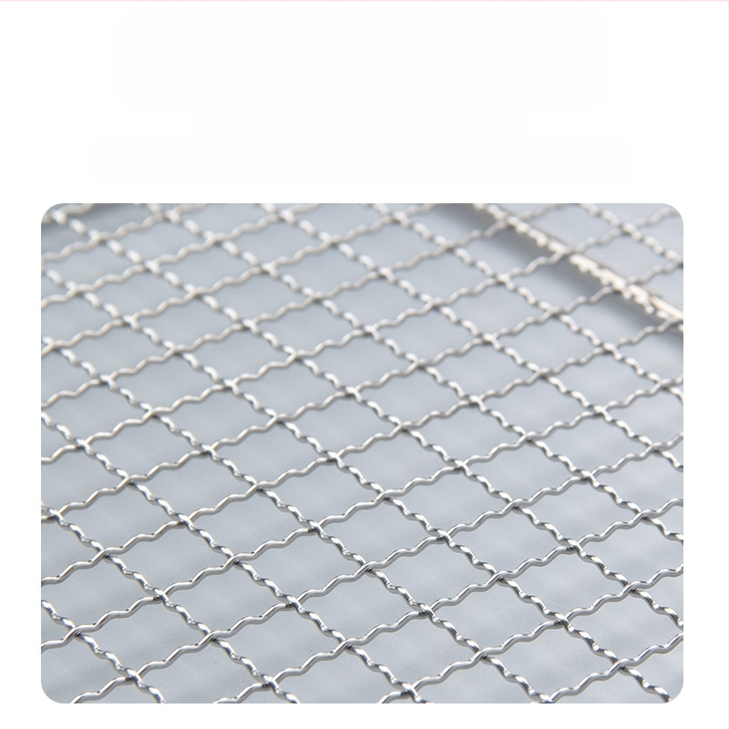 Griliai tinklui skirtas spaustukas, sulankstomas kvadratinis spaustukas iš plieno vielos, nerūdijančio plieno vielos spaustukas griliui