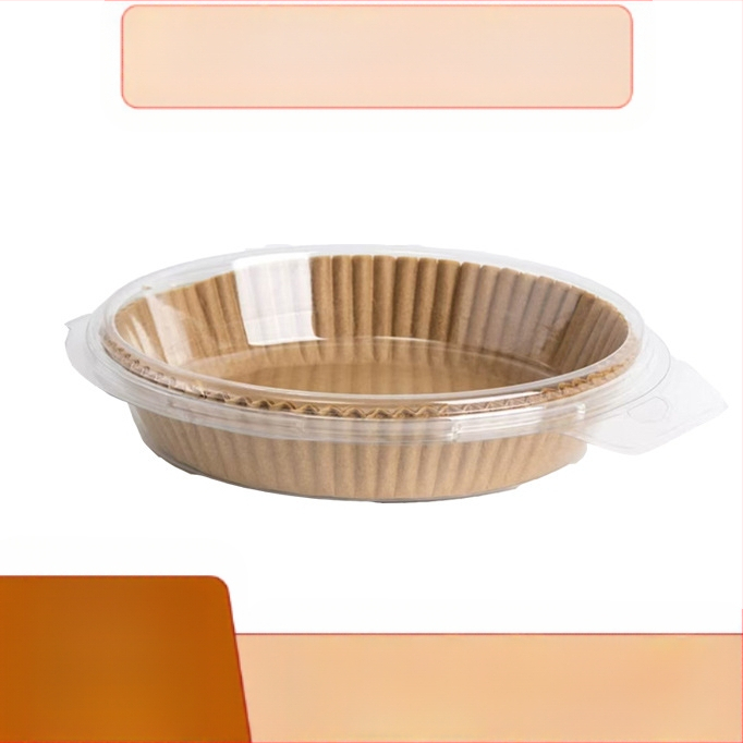 Apvalus kepimo popierius oro fritezei su riebalų atsparia danga, vienkartinis, iš medienos pulpo, 35 gsm