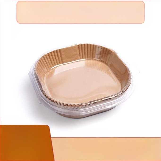 Apvalus kepimo popierius oro fritezei su riebalų atsparia danga, vienkartinis, iš medienos pulpo, 35 gsm