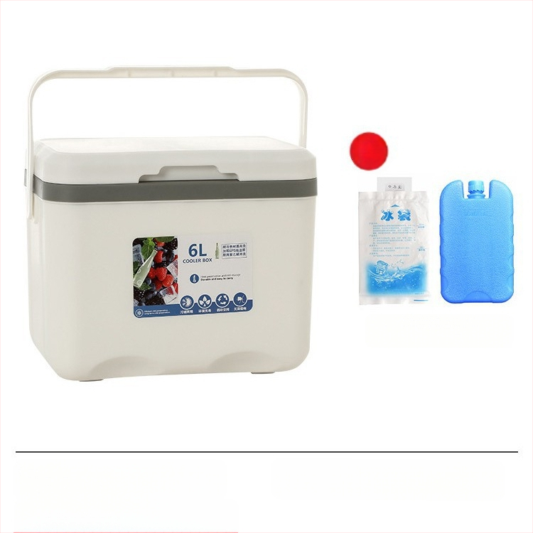 Izoliuota Ledų Dėžutė | Nešiojamas Šaldytuvas Lauko Kempingui ir Naktynių Turgų Prekyvietėms, Ledų Kibiras ir Šaldymo Cilindras, Premium Modernus Minimalistinis Stilius