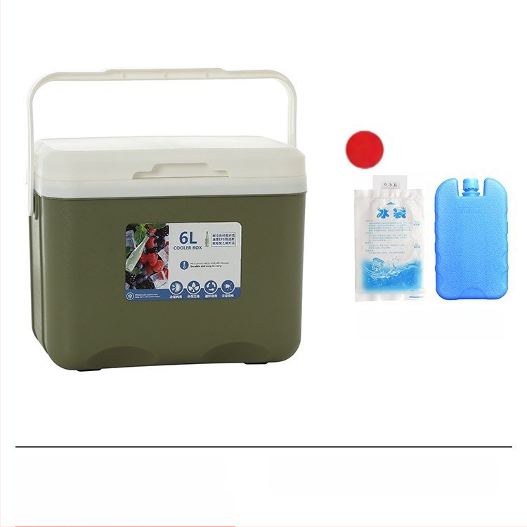 Izoliuota Ledų Dėžutė | Nešiojamas Šaldytuvas Lauko Kempingui ir Naktynių Turgų Prekyvietėms, Ledų Kibiras ir Šaldymo Cilindras, Premium Modernus Minimalistinis Stilius