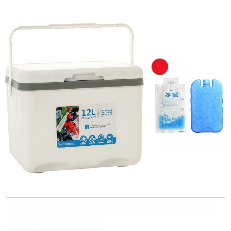 Izoliuota Ledų Dėžutė | Nešiojamas Šaldytuvas Lauko Kempingui ir Naktynių Turgų Prekyvietėms, Ledų Kibiras ir Šaldymo Cilindras, Premium Modernus Minimalistinis Stilius