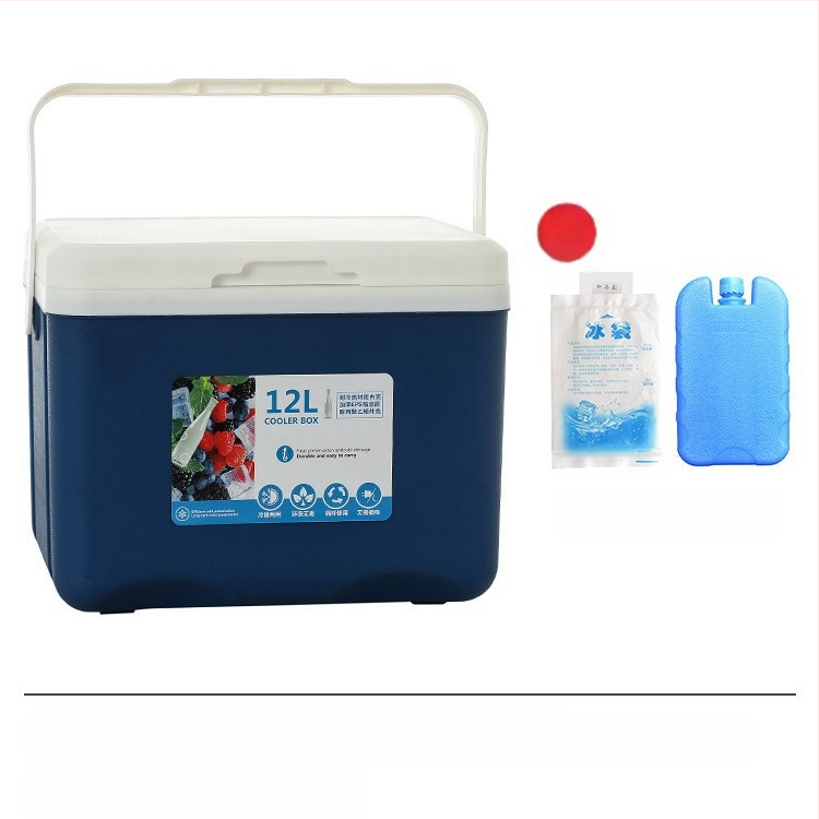 Izoliuota Ledų Dėžutė | Nešiojamas Šaldytuvas Lauko Kempingui ir Naktynių Turgų Prekyvietėms, Ledų Kibiras ir Šaldymo Cilindras, Premium Modernus Minimalistinis Stilius