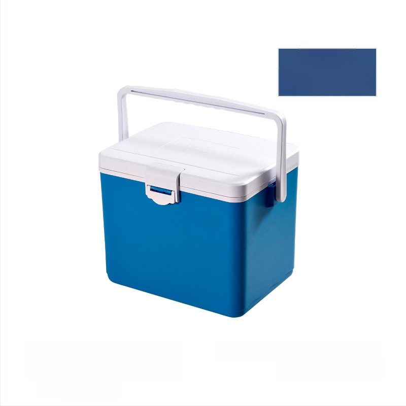 Nešiojamas ledo blokų šaldytuvas lauko stovyklavimui ir naudojimui automobilyje – kompaktiškas ledinio kibiro šaldytuvas