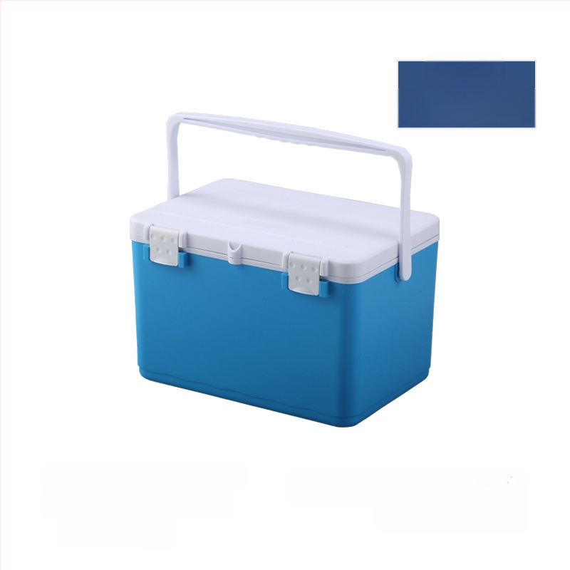 Nešiojamas ledo blokų šaldytuvas lauko stovyklavimui ir naudojimui automobilyje – kompaktiškas ledinio kibiro šaldytuvas