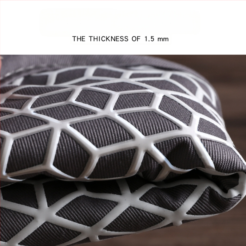 Σετ γαντάκια θερμής μόνωσης από σιλικόνη και υπόστρωμα για κατσαρόλα – υλικό σιλικονοβαμβάκι, μάρκα Le Chun, δυνατή παραμετροποίηση, 2024 κυκλοφόρησε