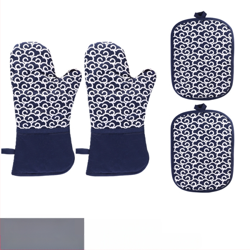 Σετ γαντάκια θερμής μόνωσης από σιλικόνη και υπόστρωμα για κατσαρόλα – υλικό σιλικονοβαμβάκι, μάρκα Le Chun, δυνατή παραμετροποίηση, 2024 κυκλοφόρησε